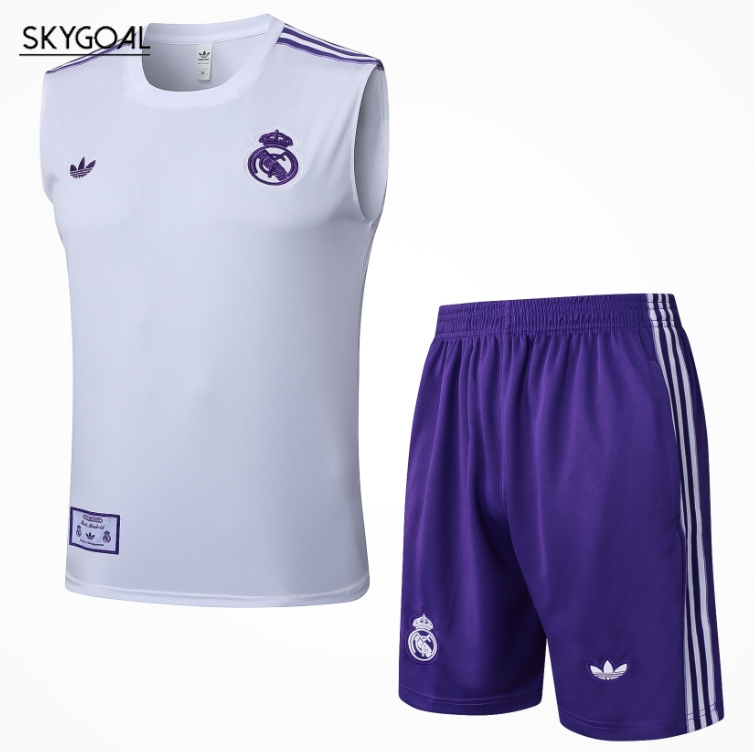 Chalecobermudas Real Madrid 25/26-retro White