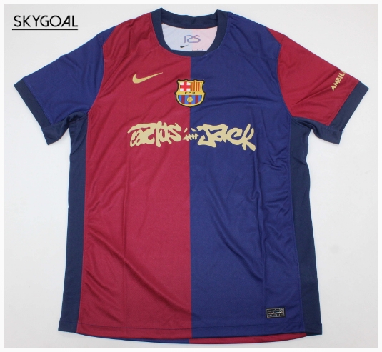 Fc Barcelona Domicile 2024/25 Travis Scott