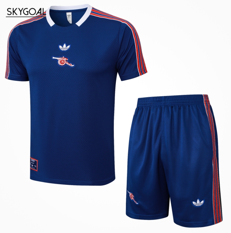 Kit Entrenamiento Arsenal 25/26-retro Azul