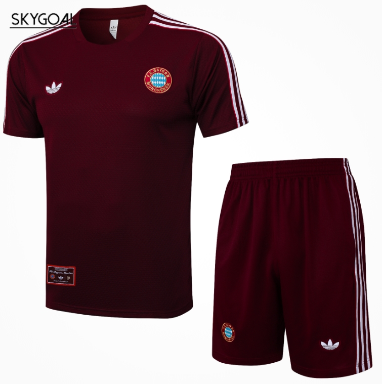 Kit Entrenamiento Bayern Munich 2025/26-retro Red