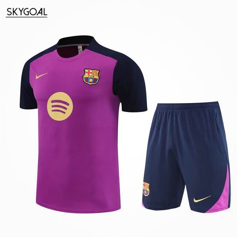 Kit Entrenamiento Fc Barcelona 2025/26 Púrpura