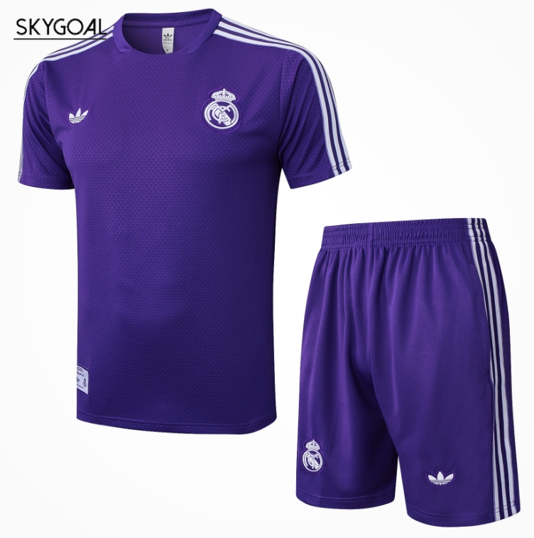 Kit Entrenamiento Real Madrid 2025/26-retro Purple