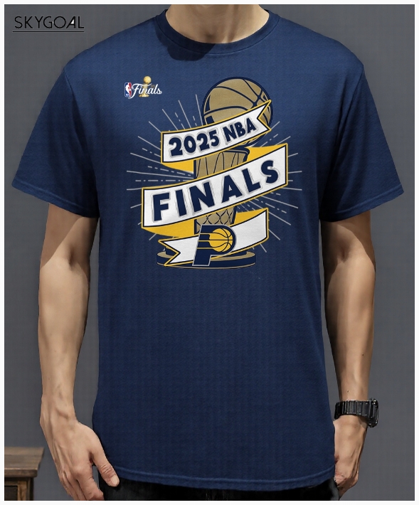 Maillot Indiana Pacers 2025 Finals Bule