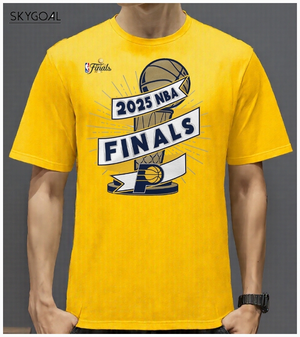 Maillot Indiana Pacers 2025 Finals Yellow