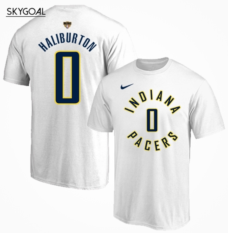 Maillot Indiana Pacers-tyrese Haliburton White