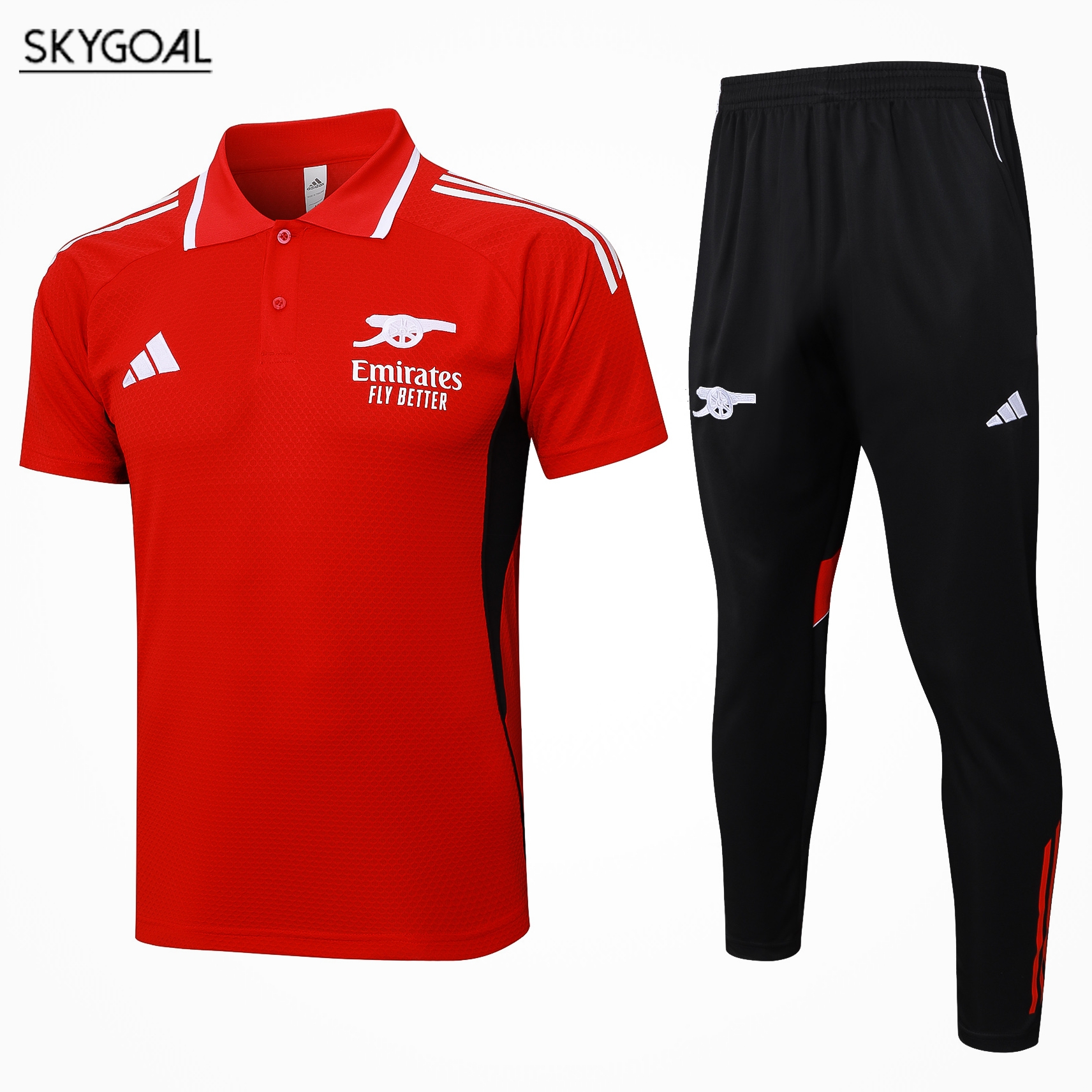 Polo Pantalones Arsenal 2025/26-rojo