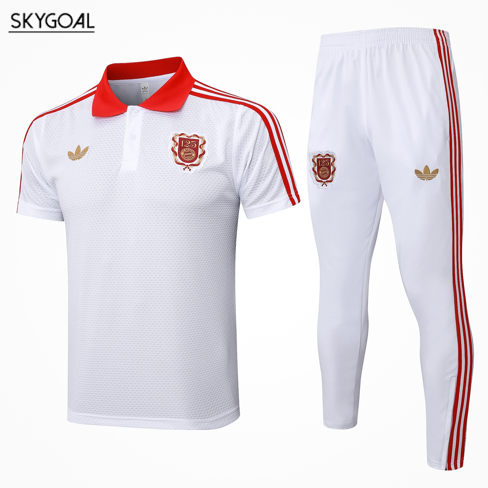 Polo Pantalones Bayern Munich 125th 2025/26-white