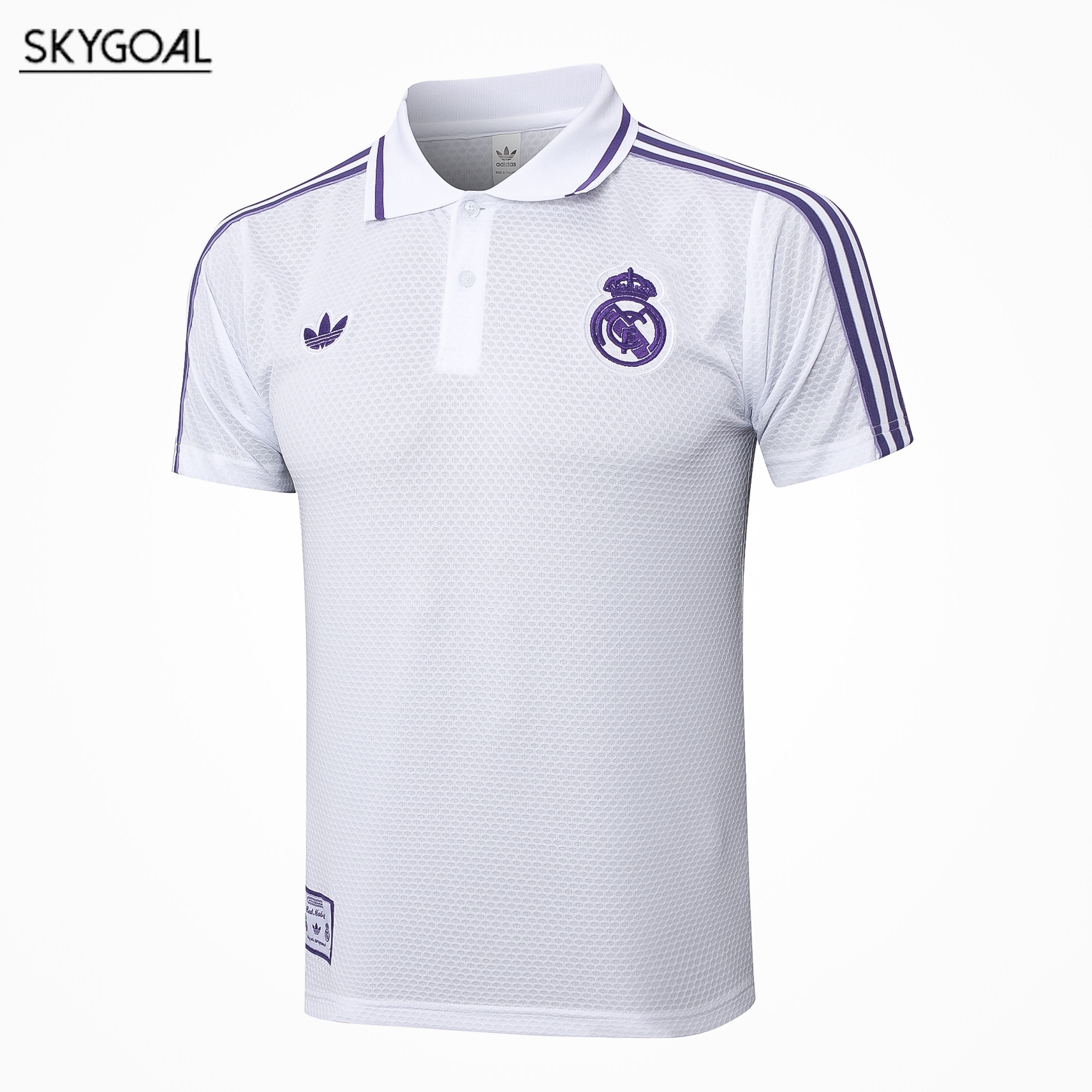 Polo Real Madrid Maillot 2025/26-white