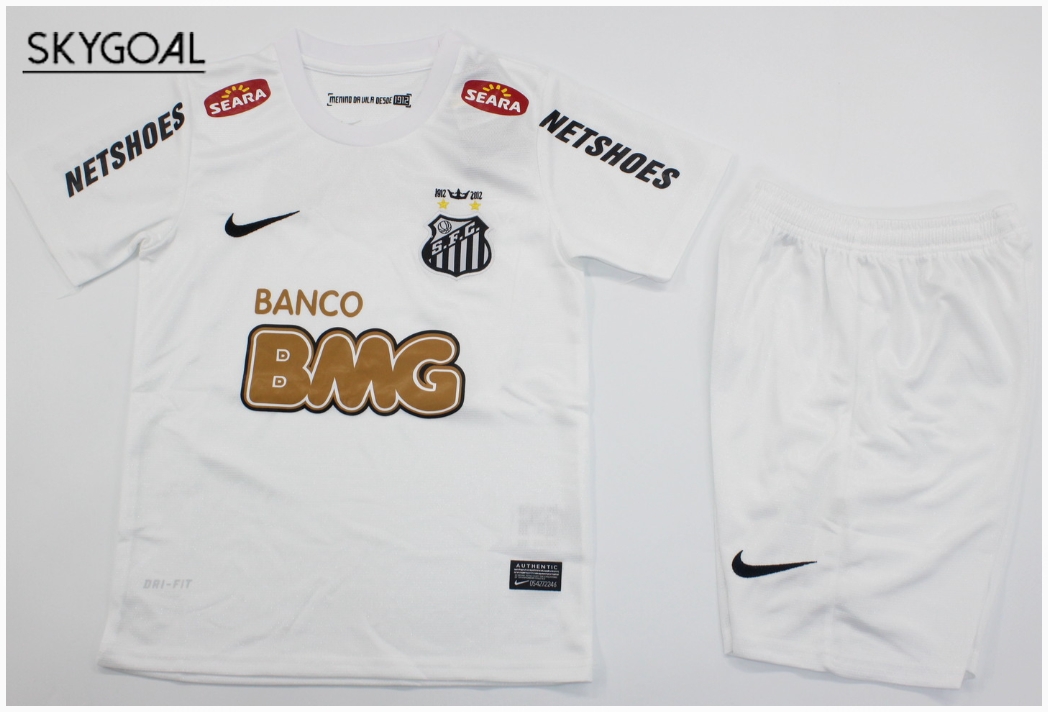 Santos 1a Black Equipación 2011/12-enfants