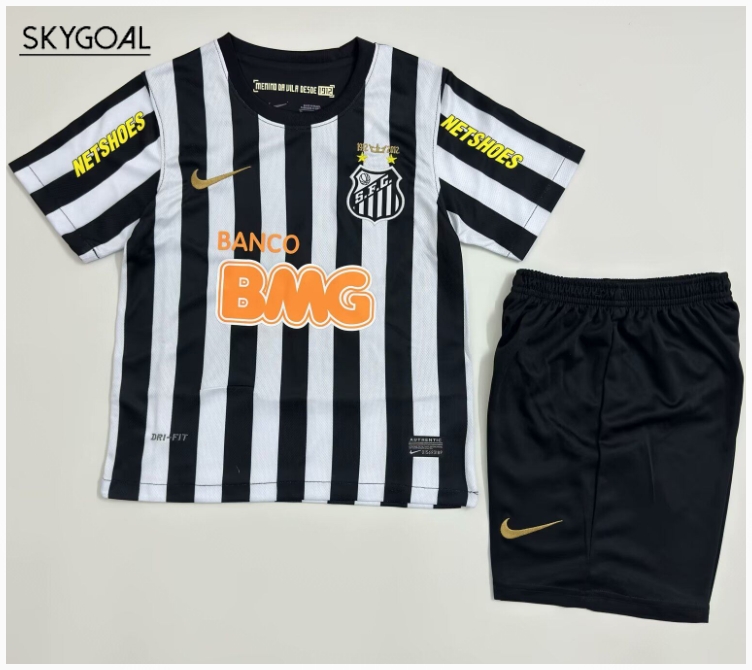 Santos 2a Black Equipación 2011/12-enfants