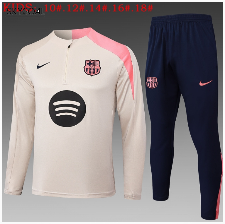Survetement Fc Barcelona 2025/26 Yellow - Enfants