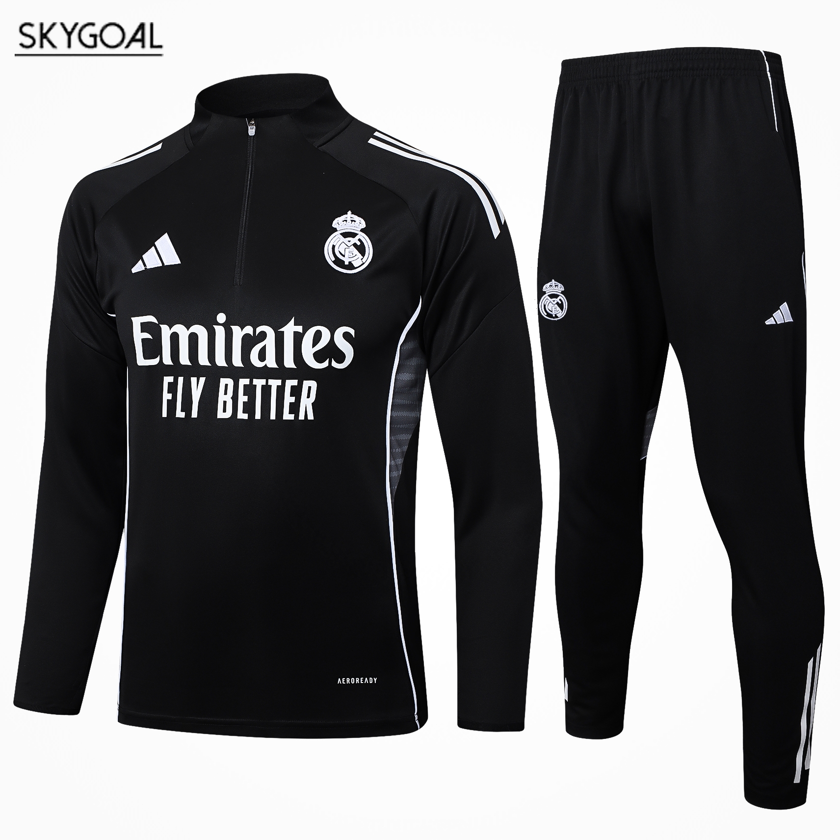 Survetement Real Madrid 2025/26-black