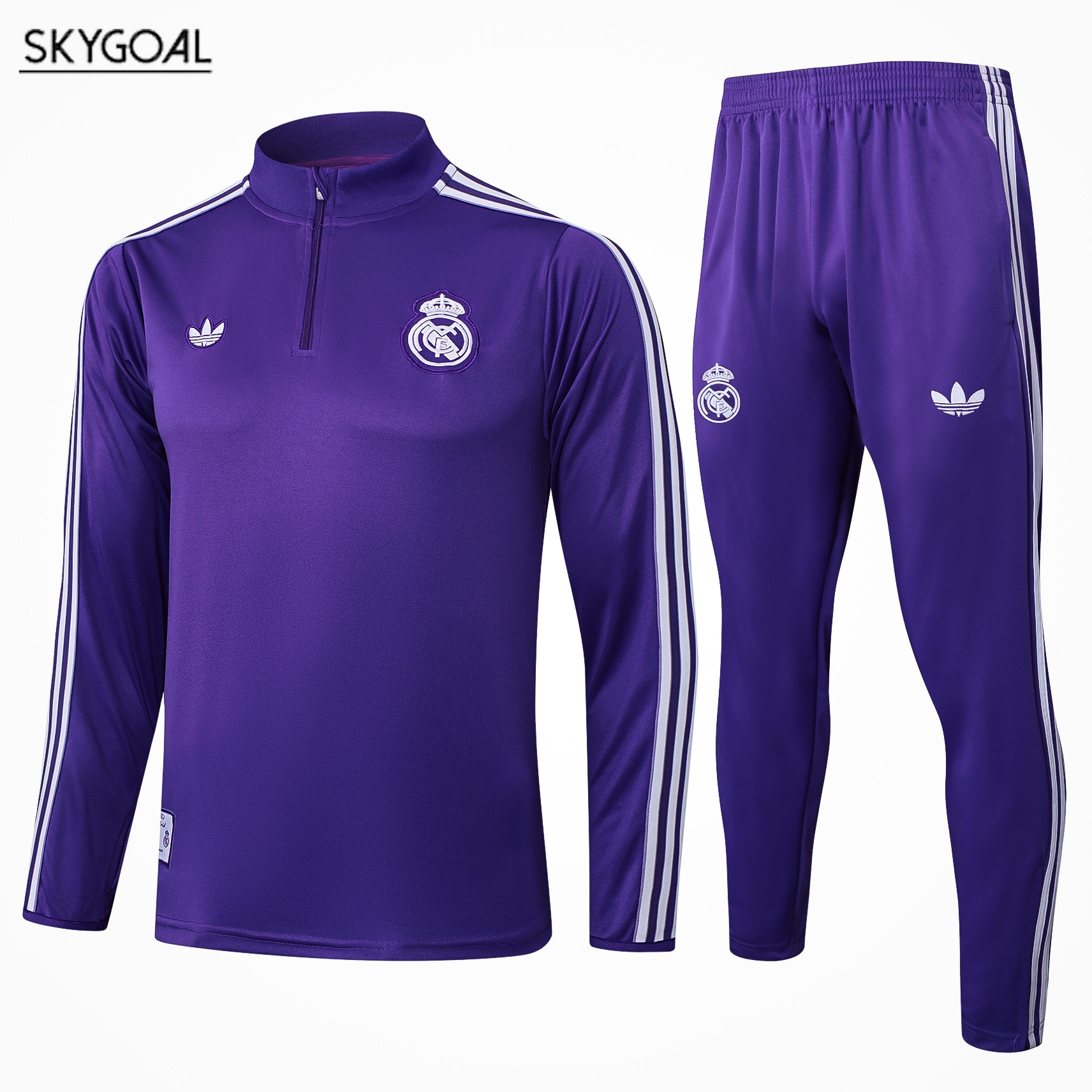 Survetement Real Madrid 2025/26-purple Retro