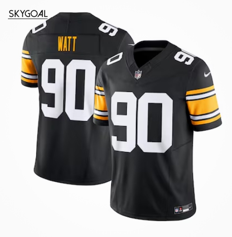 T.j. Watt Pittsburgh Steelers Nike Vapor F.u.s.e. Limited Jersey - Black