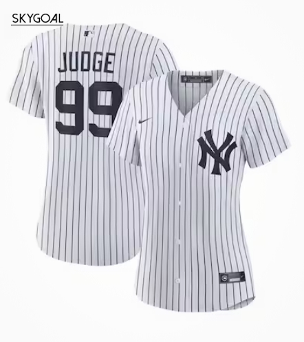 Aaron Judge New York Yankees Nike Home Jersey - Mujer Women White