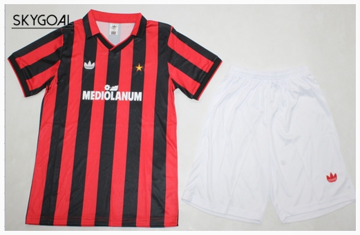 Ac Milan Domicile 90/91 - Enfants