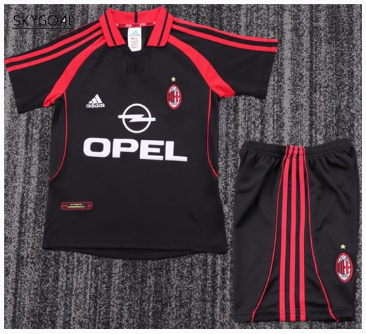 Ac Milan Exterieur 00/01 - Enfants