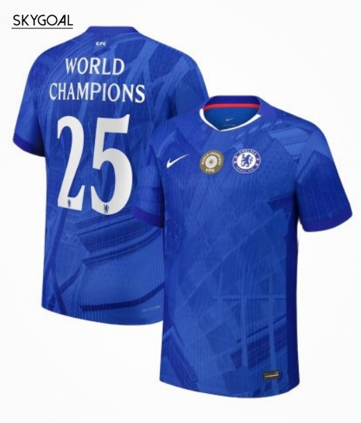 Chelsea Domicile 2025/26 Copa World Champions 25 - Authentic