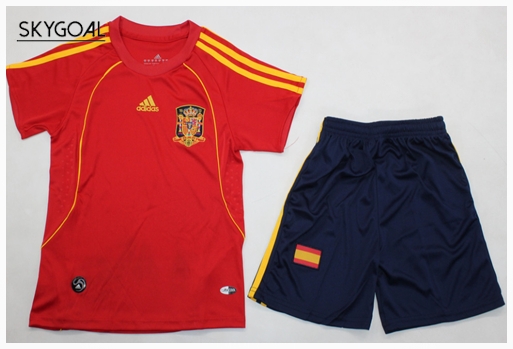 Espagne Domicile 2008 - Enfants