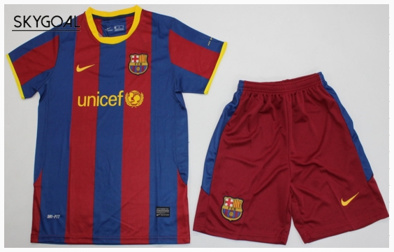 Fc Barcelona 1a Equipacion 10/11 - Enfants