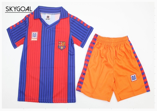 Fc Barcelona 1a Equipacion 91/92 - Enfants