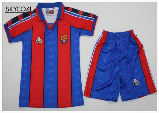 Fc Barcelona 1a Equipacion 96/97 - Enfants