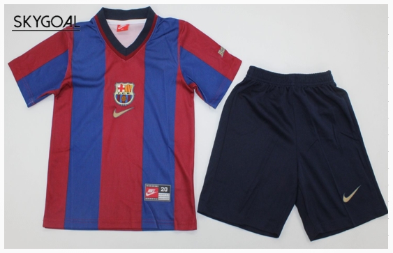 Fc Barcelona 1a Equipacion 98/99 - Enfants
