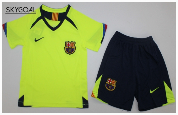 Fc Barcelona 2a Equipacion 05/06 - Enfants