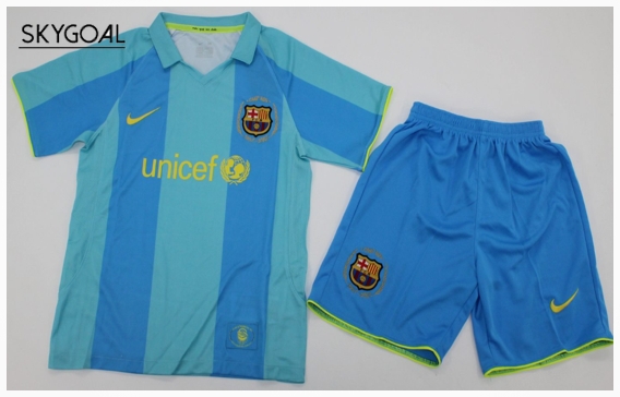 Fc Barcelona 2a Equipacion 07/08 - Enfants