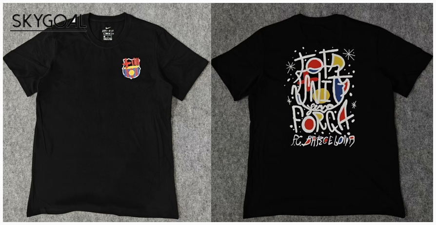 Fc Barcelona Algodón Maillot-black Iii