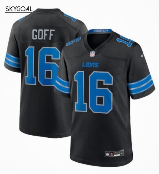 Jared Goff Detroit Lions - Black