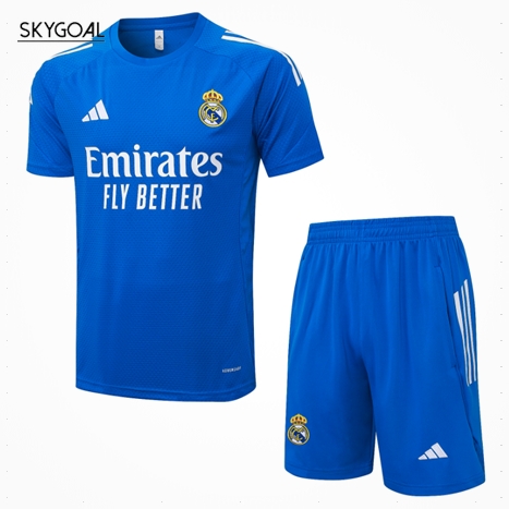 Kit Entrenamiento Real Madrid 2025/26- Light Bule