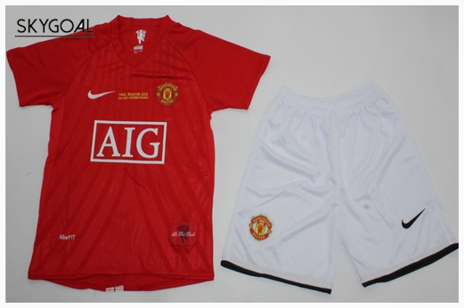 Manchester United Domicile Ucl Final 07/08 - Enfants
