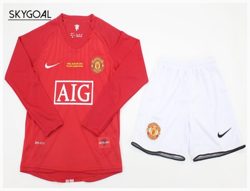 Manchester United Domicile Ucl Final 07/08 - Enfants Ml
