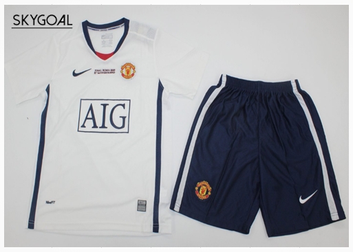 Manchester United Exterieur Ucl Final 08/09 - Enfants