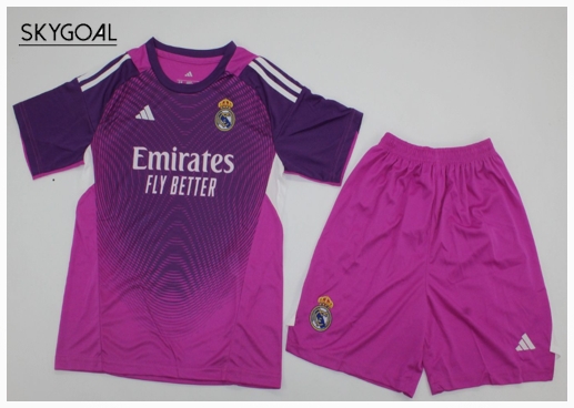 Real Madrid Domicile Portero 2025/26 - Enfants