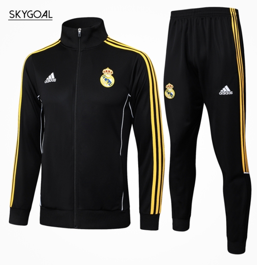 Survetement Real Madrid 2025/26-black Ii Cremallera Larga