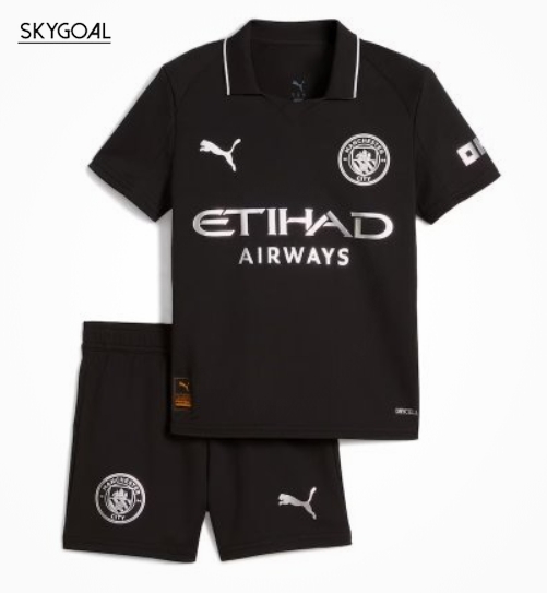 Manchester City Exterieur 2025/26 - Enfants