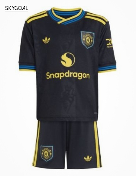Manchester United Third 2025/26 - Enfants