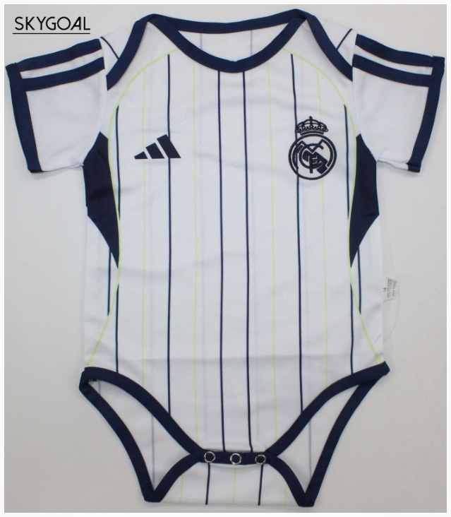 Real Madrid Mlb Equipación 2025/26 Body Bebé