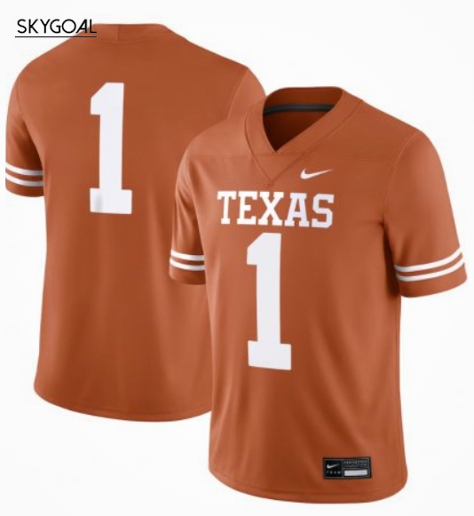 1 Texas Longhorns - Orange