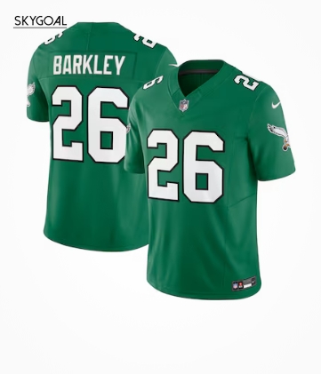 Saquon Barkley Philadelphia Eagles Nike Alternate Vapor F.u.s.e. Limited Jersey - Kelly Green