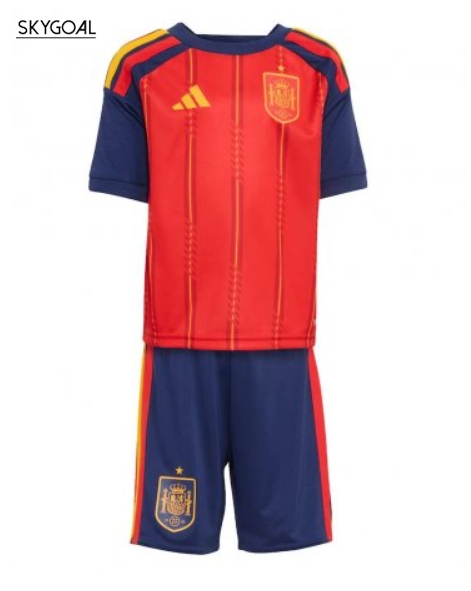 Espagne Domicile 2026 - Enfants