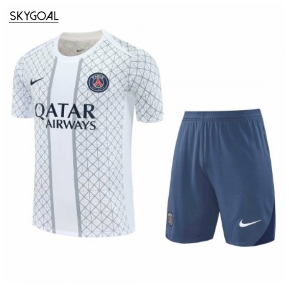 Kit Entrenamiento Psg 2025/26 White