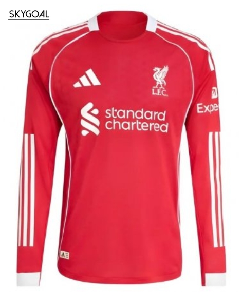 Liverpool Domicile 2025/26 Ml - Authentic