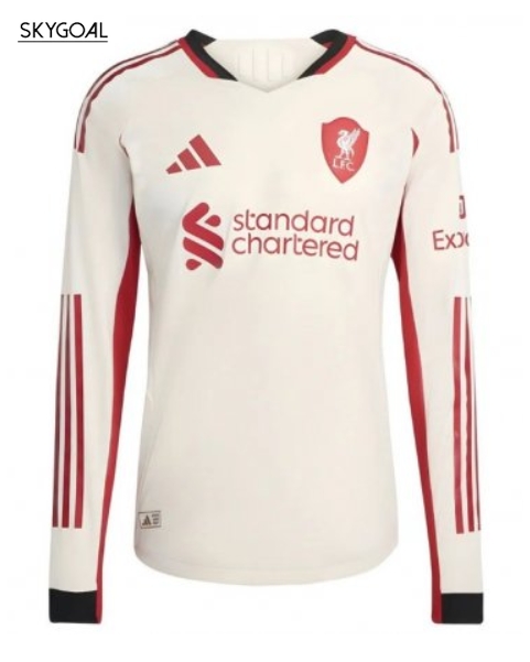 Liverpool Exterieur 2025/26 Ml - Authentic
