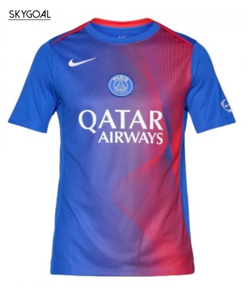 Maillot Pre-partido Psg 2025/26