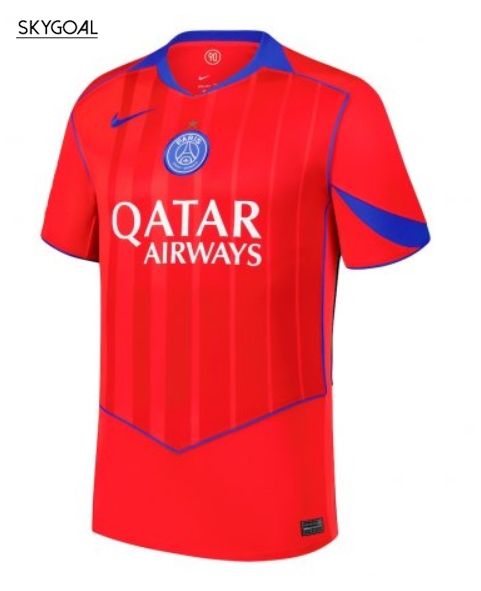 Psg Third 2025/26 Con Estrella Eiffel