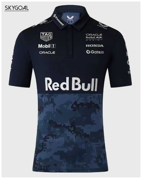 Red Bull Racing X Hypebeast Castore Track Polo - Navy