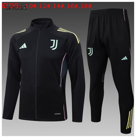 Survetement Juventus 2025/26 Black - Enfants